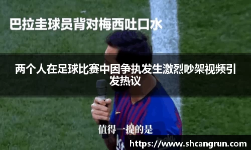 两个人在足球比赛中因争执发生激烈吵架视频引发热议